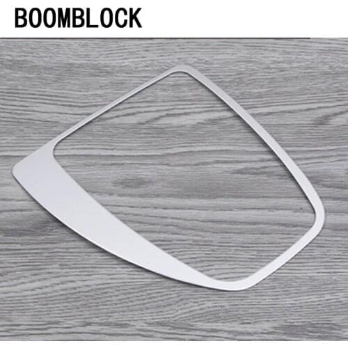 Aluminum Alloy Car Styling Stickers For 5 Series BMW E60 Gear Shift Panel And Multimedia iDriver Trim Frame Covers Accessories