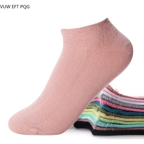Womens Socks Summer Thin Cotton Double Needle Cotton Cotton Ankle Socks Simple Design Fashion Breathable