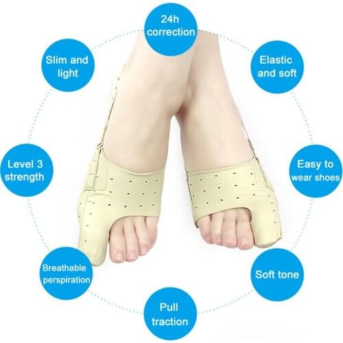 1pc multi-color Bunion Capsule Separator Aligner Straightener Support Hallux Valgus Orthosis Pain Relief Correction Belt