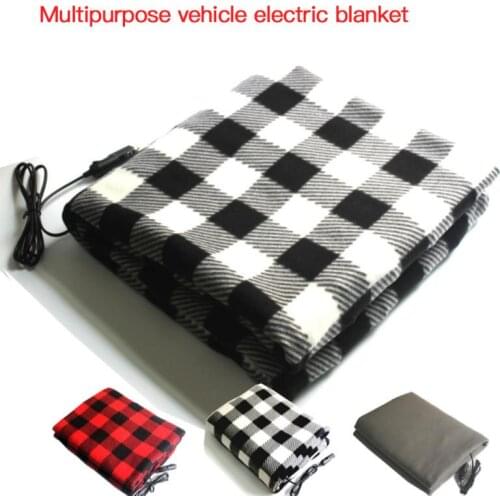 100*60cm 12v Car Heating Blanket Electric Heating Fast LCD switch temperature control adjustment Winter Camping car accessories
