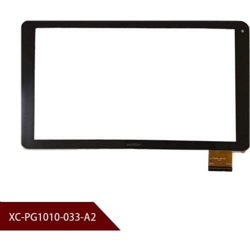 100% Original 10.1''inch Touch Screen touch Digitizer Replacement Glass Panel XC-PG1010-033-A2 Free shipping