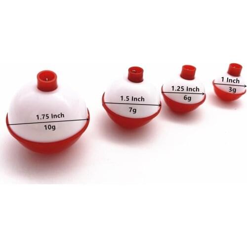 12Pcs*Fishing Float Bobber Snap Buoy Float Push Button Sea Fishing Floats Buoy Float Fishing Vissen bobbers