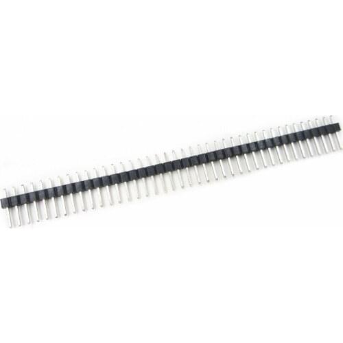 200 PCS Single Row Male 1X40 Pin Header Strip 2.54 mm