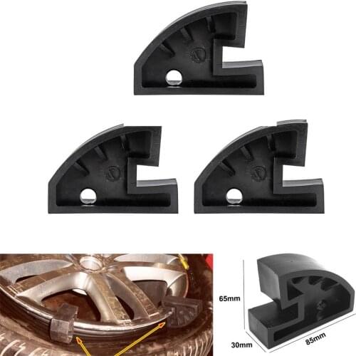 3pcs Auto Nylon Bead Drop Center Depressor Clamps Wheel Rim Run Flat Tire Changer Car Tire Fixing Clamp Tire Repair Accessories