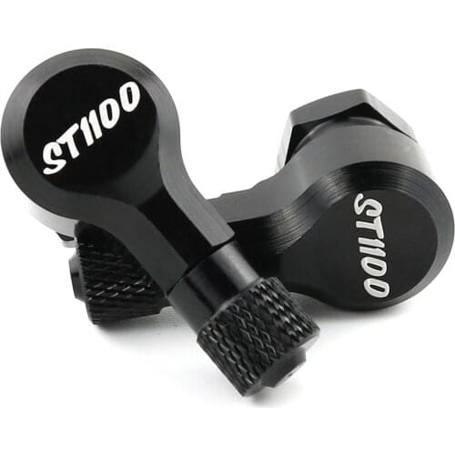Motorcycle Accessories CNC Wheel Tubeless Tire Valve Stems 90 Degree 11.3mm For Honda ST1100 Front and Rear