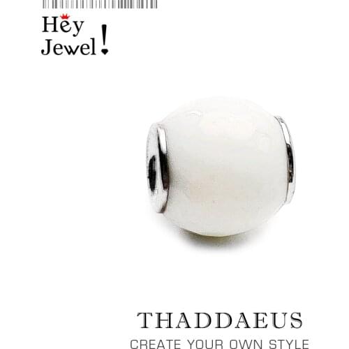 White Faceted Beads,Silver Beads Fits Bracelet Europe Necklace European DIY Bijoux Jewelry Accessories Gift For Women