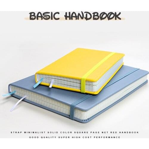 Retro Bandage A5 A6 Grid Dot Bullet Notebook Diary Journal Thicken 100 Sheets Journal Agenda Planner Stationery Supplies