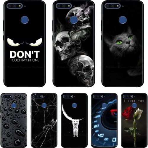 For Huawei Honor 7C Case AUM-L41 5.7 inch Silicone Soft TPU Phone Cover for Huawei Honor 7A PRO Case Fundas for HONOR 7A 7 A