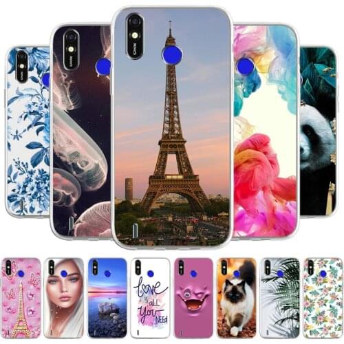 Phone Case For Tecno Spark 4 Lite Cover TPU Silicone Coque Cases For Tecno Spark 5 6 Air Pro Pouvoir 4 Painted Printed