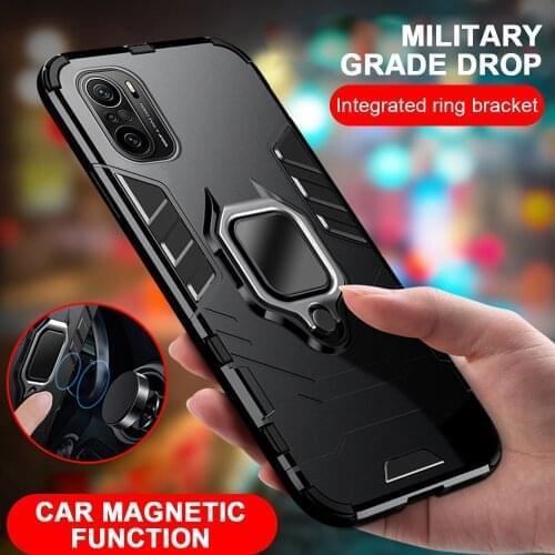 For Xiaomi 11i Case Car Magnetic Holder Ring Armor Phone Cover For Xiaomi11i Xiomi Mi 11 i Mi11i 5G Shockproof Protection Coque
