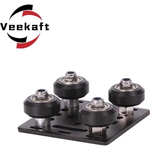 3D Printer Parts Openbuilds V Gantry Plat Set Special Slide Plate Pulley for 2020 2040 V-slot Aluminum Profiles Wheels