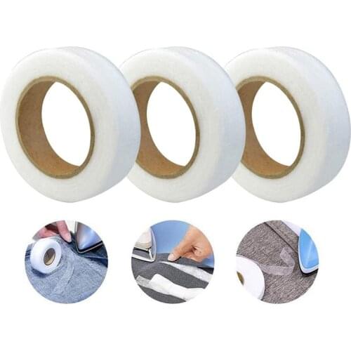 70 Yards Double Faced Adhesive Fabric Non-woven Patchwork Interlinings Iron On Melt Omentum Fabric Tape DIY Garment Accessories