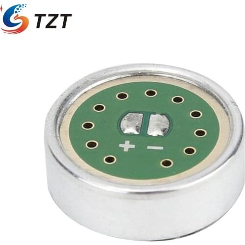 TZT 16mm Electret Condenser Microphone Anchor Card-song Supercardioid Mic Unidirectional Noise-reducing Microphone Core