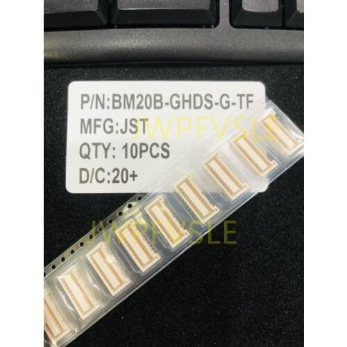 BM20B-GHDS-G-TF Connector Header Surface Mount 20 position 0.049" (1.25mm)