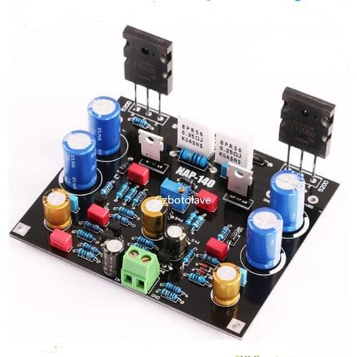 80W 1.0 channel NAP140 Power Amplifier Kit Class AB Amplifier Board PCB Finished Board Kit PK LM3886