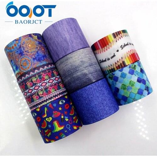 OOOT BAORJCT 1-1/2'' 38MM cartoon Printed grosgrain ribbon,garment accessories hair accessories , DIY Handmade gift wrapping