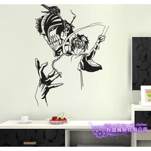 BLEACH Ulquiorra Cifer Car Decal Wall Sticker Cartoon Fans Vinyl Wall Stickers Car Decal Decor Home Decorative