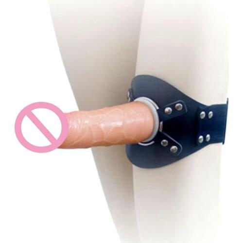 Leg Strap On Dildo Belt Harness Realistic Penis Adult Game Sex Products Toys for Women Couple SM Torture Sex Tools