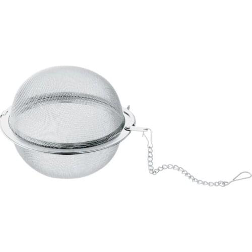 3 Sizes Stainless Steel Tea Infuser Sphere Locking Spice Tea Ball Strainer Mesh Infuser Tea Filter Strainers Kitchen Accessories