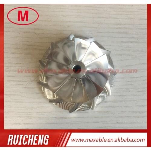 TD05H 20G upgrade reverse 53.11/70.98mm 11+0 blades turbocharger aluminum 2618/milling/ Billet compressor wheel
