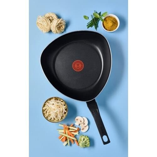 Tefal Titanium 1X SimpleCook Diffusion Bottom 26 cm Deep Triangle Pan-2100119495