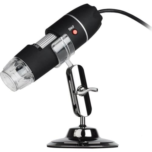 USB 8LED 50-500X 2MP Digital Microscope Endoscope Magnifier Video Camera