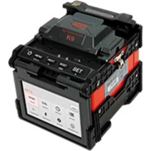 English menu Fiber Fusion splicing machine K9 Fiber Optic Fusion Splicer Automatic Motor Drive Swift K9 Fiber Fusion Splicer