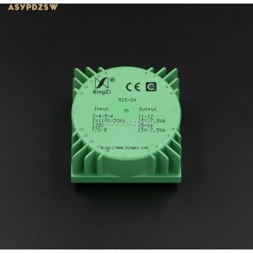 15VA Green Square 15W Sealed toroidal transformers M15-04 Output voltage AC dual 15V(2*15V)