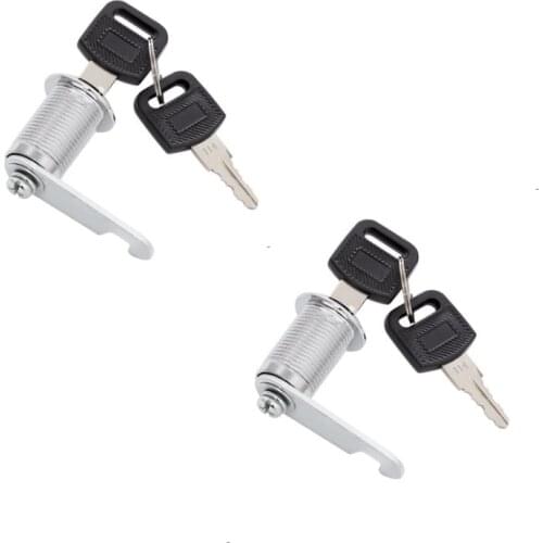 2Pcs/Lot 16mm 20mm 25mm 30mm 40mm Disc Tumbler Cam Lock File Cabinet Desk Drawer Toolbox Mailbox Gym Locker Key Alike Different