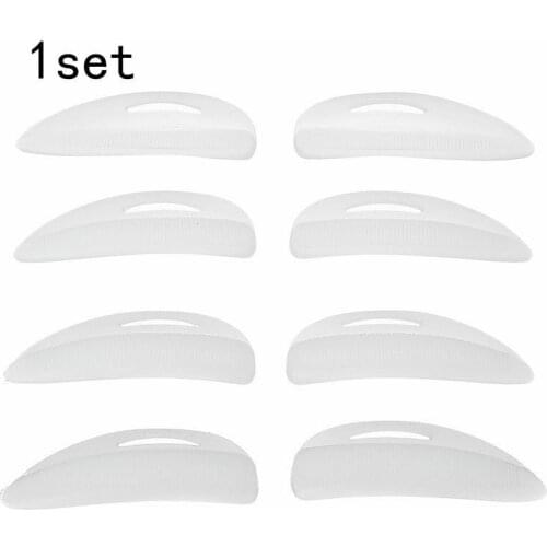 200 Bags/lot Eyelash lifting Tools Silica Gel Patch Perming Pods Size XS S M L lashes curling perm stickers Beauty Makeup