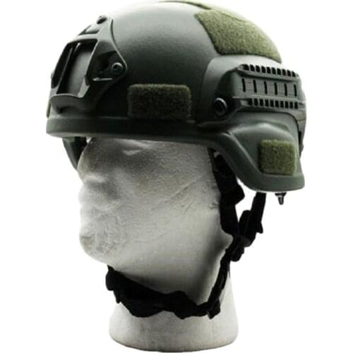 ACH MICH Three-Level Bullet Proof Helmet Modular Guide Rail NIJ IIIA 3-Level Military Color