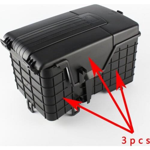 TAIHONGYU Side Battery Tray Trim Cover fit for VW Jetta Golf Passat B6 B7 Tiguan Touran A3 Yeti Seat 1KD915335 1KD915336