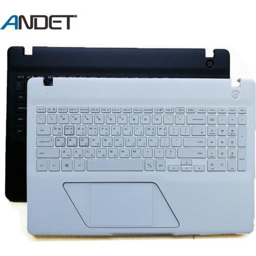 Laptop Keyboard Case For Samsung 800G5M 810G5M 8500GM 800G5S Notebook Pamrest Cover Upper Case With KR Keyboard Black White
