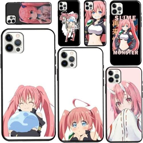 Milim Nava Rimuru Case For iPhone 11 Pro Max 12 mini 12 Pro Max 6S 7 8 Plus SE 2020 X XR XS Max Phone Cover
