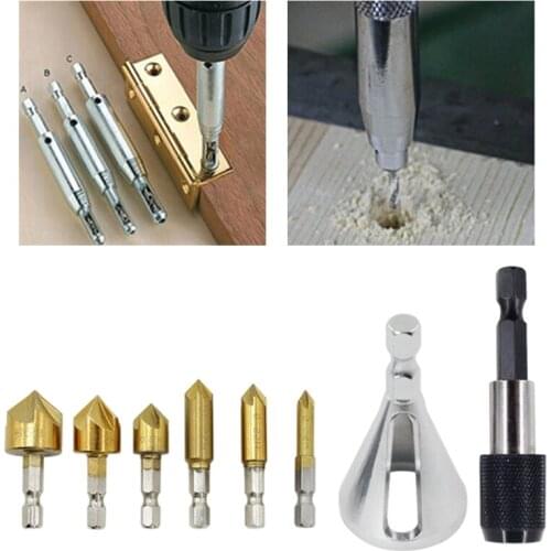 Deburring External Chamfer Tool Triangular Remove Burr Tools Corner Trimming Thorn Removal Gadget for Metal Drilling