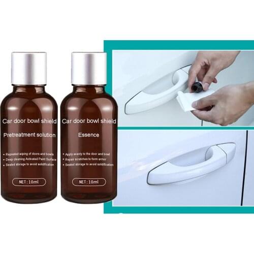 LEEPEE Door Handle Bowl Scratch Repair Liquid Shield Armor Tool Car Door Bowl Repair Plating Liquid Car Scratch Repair Kit