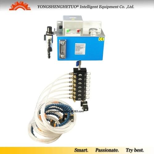 Minimum Quantity Lubrication MQL Near dry machining NDM unit 4L 7 spray coolant hose for sawing milling metal process cutting