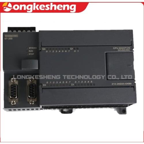 New compatible replacement S7-200 CPU224XP 214-2BD23 226CN PLC controller 214-2AD23-0XBB Transistor 214-1BD23-0XBB Relay