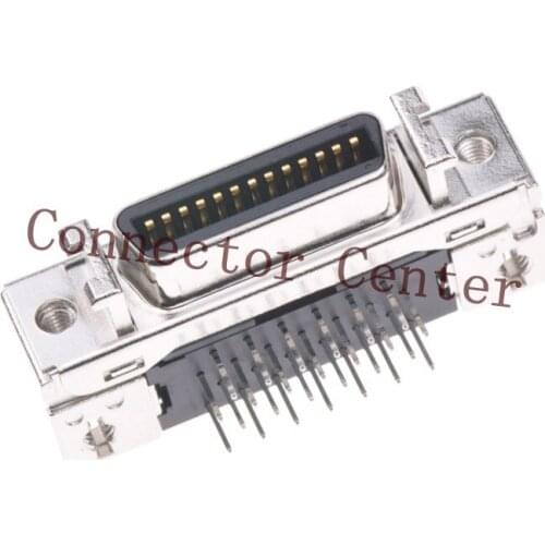 Original SCSI CN connector 1.27mm pitch 26PIN right angle 90 degree 3M 10226-5202