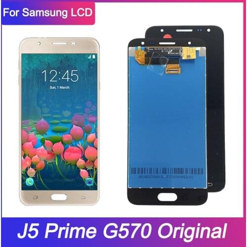 Original For Samsung Galaxy J5 Prime Original G570F LCD Display Touch Screen Digitizer Assembly J5 Prime LCD J5P