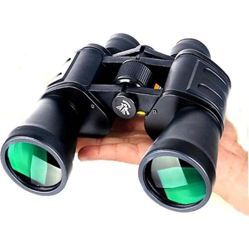 10X50 Professional Binoculars Quality Spyglass Hunting Binoculars Camping Hiking Travel Tools High Power Hd Binocular Telescope