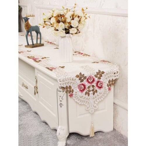 TV Cabinet Tablecloth Rectangular Coffee Table Table Runner Modern Minimalist Nordic Bedside Dressing Table Tablecloth