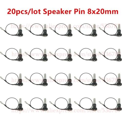 20PCS 8x20mm Y0820 Line Array Accessories Speaker Pin Professional Audio For Subwoofer DJ Mixer Console Stage Monitor