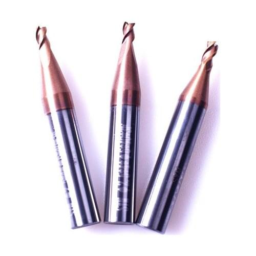 3pcs/lot Miracle A5/A7/A9/SEC-E9/E9z/End milling cutter in carbide 2.5mm x 6.0mmx40L Good Quality