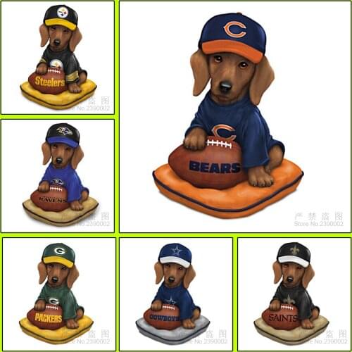 5D DIY Diamond Painting Animal Cross Stitch Cute Football Dog Needlework Home Decorative Full Square Diamond Embroidery Mosaic