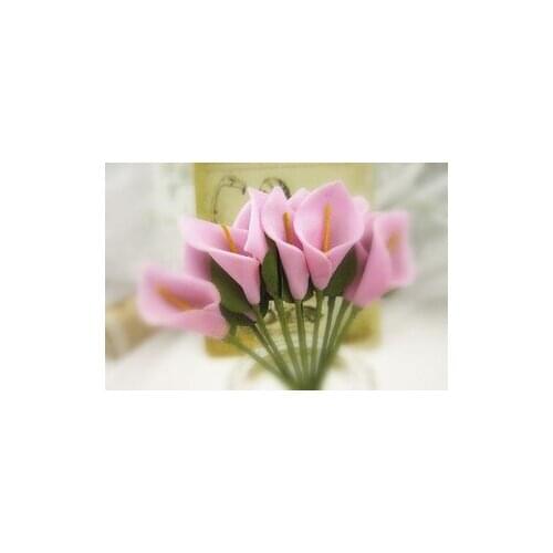Free shippin!!! 100pcs/lot pink lily Flower Stuffing/ filler For Glass Cover Vials Pendant