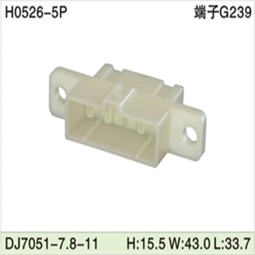 Free shipping 500pcs DJ7051-7.8-11 5Pin 7.8mm AMP Car Electrical Wire Connectors for VW,BMW,Audi,Toyota,NISSAN AND other