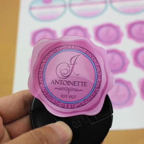 Customized custom self adhesive label with top quality and cheap price