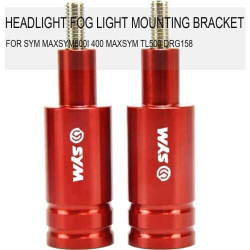Tail Light Holder For SYM joymax Z300 150 MAXSYM400/600 Motorcycle LED Headlight Fog Light Mounting Bracket Post Support