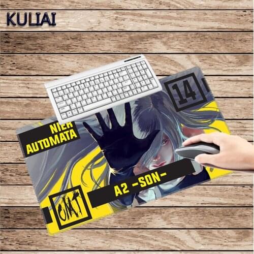 XGZ Girls Wallpaper Anime Games Mouse Pad Game Size 30X60to40X90cm Sexy Nier Automata 2b Gamer Notebook Decorate Your Desk Gifts